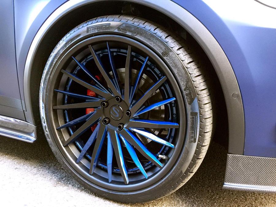 Колеса Tesla Model X P100D on Salvani Wheels 2017 года  (JP) (фото 3 из 11)